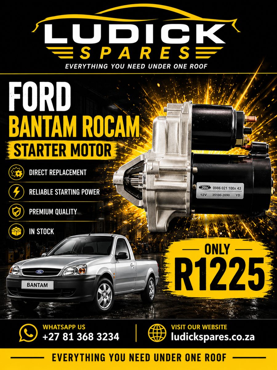 Ford Bantam Rocam Starter Motor