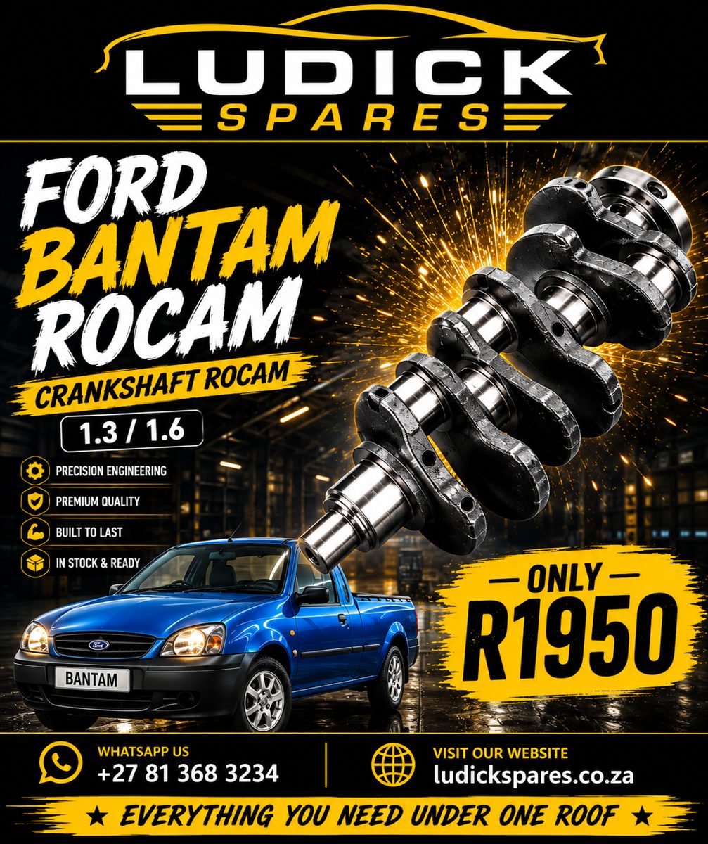 Ford Bantam Rocam Crankshaft 1.3 / 1.6