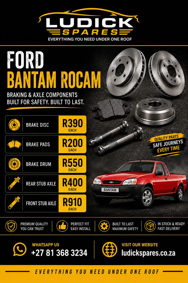 Ford Bantam Rocam Brake Disc