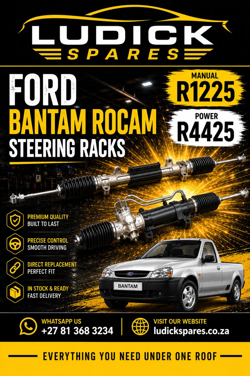 Ford Bantam Rocam Steering Racks Manual