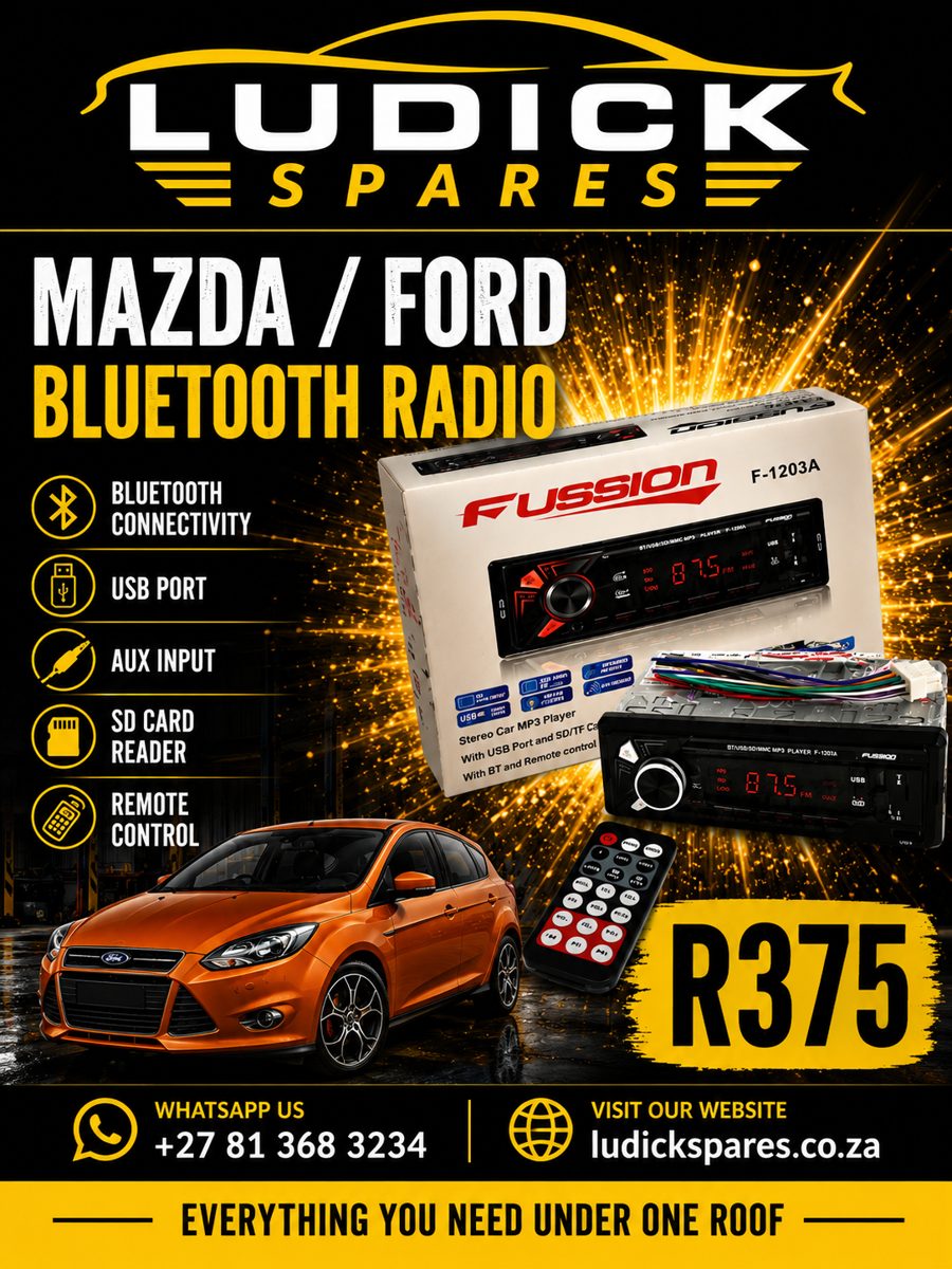 Mazda / Ford Bluetooth Radio Fussion F-1203A